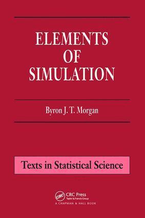 Byron J.T. Morgan - Elements of Simulation, Häftad