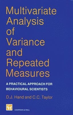 bokomslag Multivariate Analysis of Variance for Behavioural Scientists