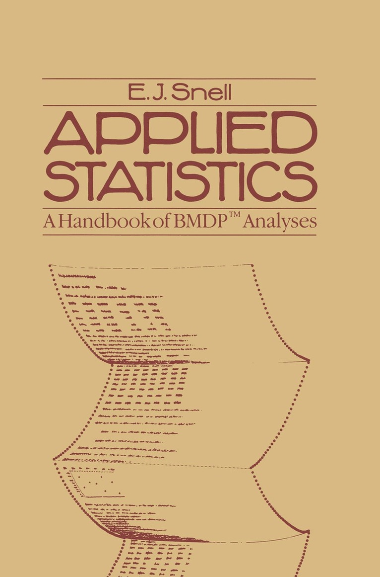 David Cox - Applied Statistics, Häftad
