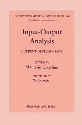 bokomslag Input-Output Analysis: Current Developments