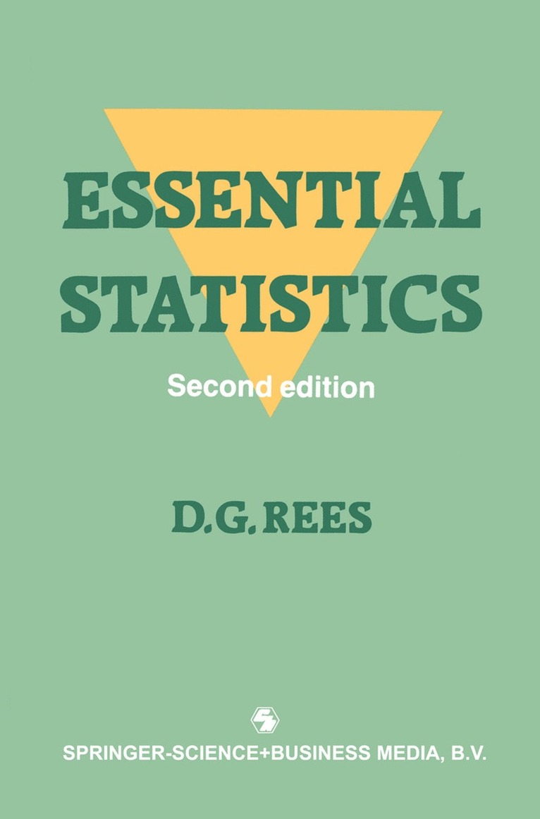 D. G. Rees - Essential Statistics, Häftad