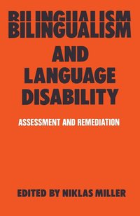 bokomslag Bilingualism And Language Disability