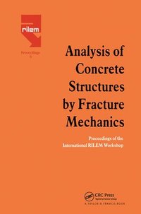 bokomslag Analysis of Concrete Structures by Fracture Mechanics