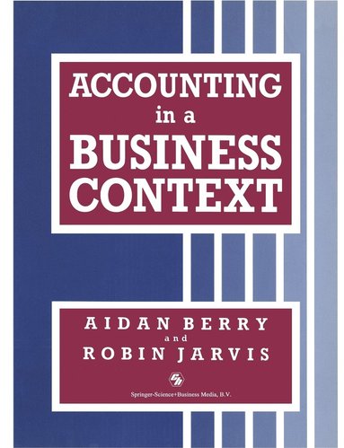 bokomslag Accounting in a Business Context