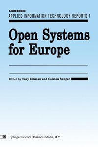 bokomslag Open Systems for Europe
