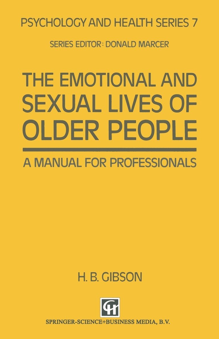 Emotional and Sexual Lives of Older People