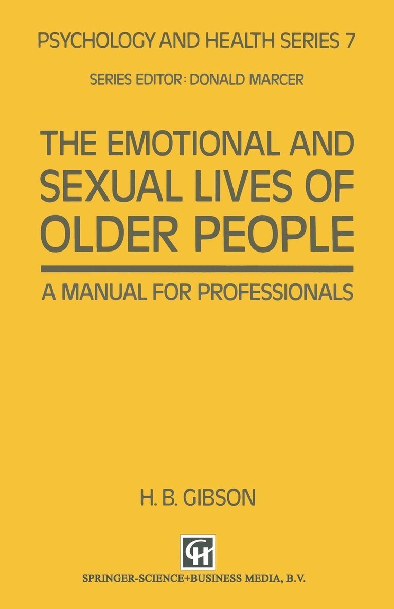 Emotional And Sexual Lives Of Older People 1