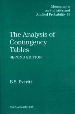 bokomslag The Analysis of Contingency Tables