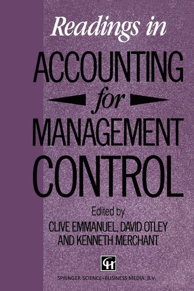 bokomslag Readings in Accounting for Management Control