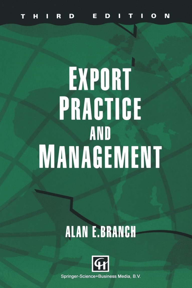 Alan E. Branch, Branch, Alan E Branch - Export Practice & Management, Häftad