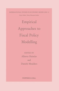 bokomslag Empirical Approaches to Fiscal Policy Modelling