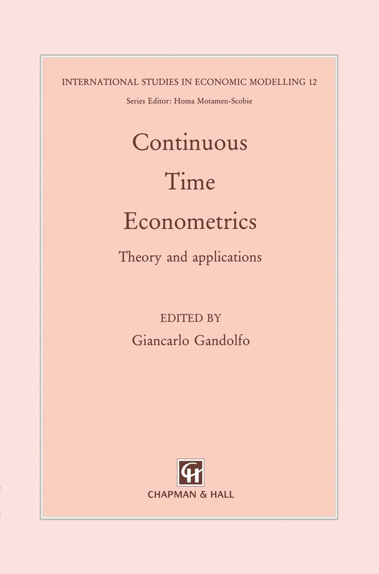 Continuous-Time Econometrics 1