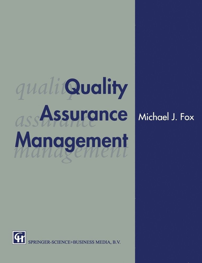Quality Assurance Management 1
