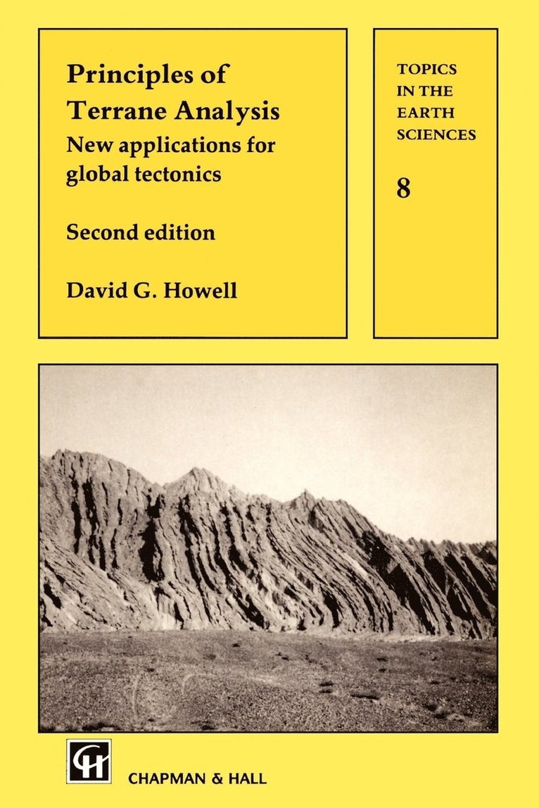 D.G. Howell, D. G. Howell, David G. Howell - Principles of Terrane Analysis, Häftad