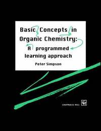 bokomslag Basic Concepts in Organic Chemistry