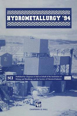 bokomslag Hydrometallurgy '94
