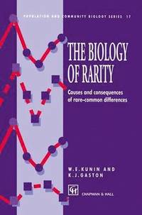 bokomslag The Biology of Rarity