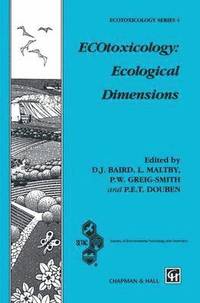 bokomslag ECOtoxicology: Ecological Dimensions