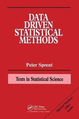 Data Driven Statistical Methods 1