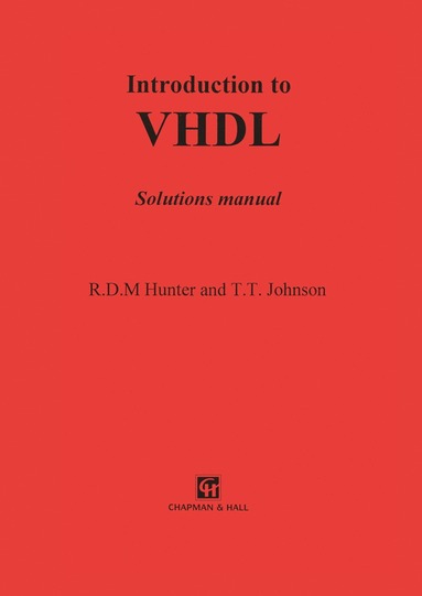 bokomslag Introduction to VHDL