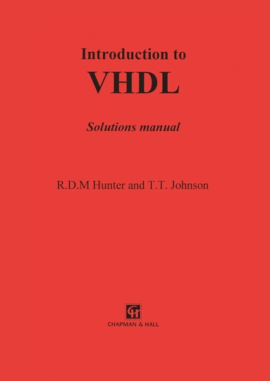 bokomslag Introduction to VHDL