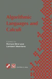 bokomslag Algorithimic Languages and Calculi