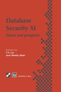 bokomslag Database Security XI