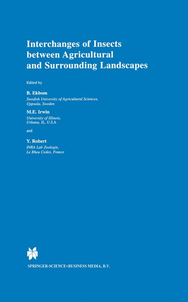 bokomslag Interchanges of Insects between Agricultural and Surrounding Landscapes