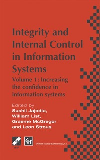 bokomslag Integrity and Internal Control in Information Systems