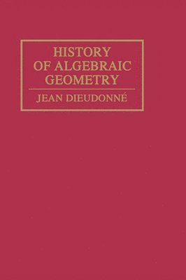 History Algebraic Geometry 1