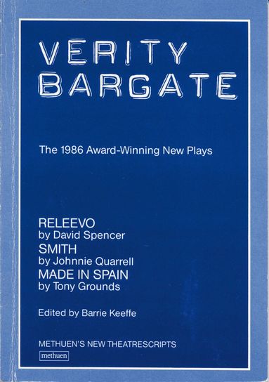 David Spencer, Johnnie Quarrell, Tony Grounds, Barry Keeffe - Verity Bargate Award Winners 86, Häftad