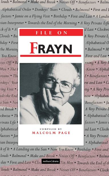 Malcolm Page, M. Page, Malcolm Page - File On Frayn, Häftad