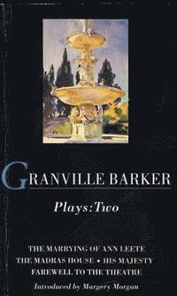 bokomslag Granville Barker Plays: 2