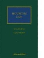 Professor Alastair Hudson - Securities Law, Inbunden