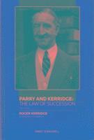 bokomslag Parry and Kerridge: The Law of Succession