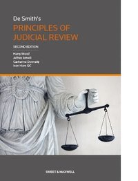 bokomslag De Smith's Principles of Judicial Review