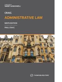 bokomslag Craig: Administrative Law