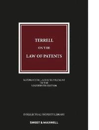 bokomslag Terrell on the Law of Patents