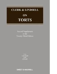 bokomslag Clerk & Lindsell on Torts