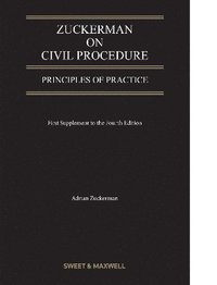 bokomslag Zuckerman on Civil Procedure