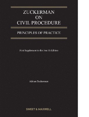 Zuckerman on Civil Procedure 1