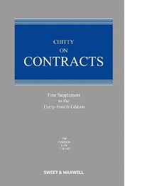 bokomslag Chitty on Contracts