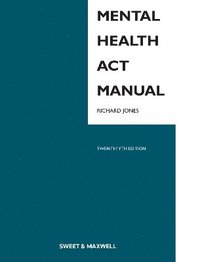 bokomslag Mental Health Act Manual