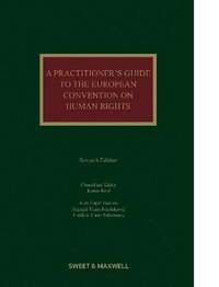 bokomslag A Practitioner's Guide to the European Convention on Human Rights