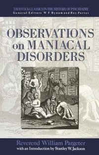 bokomslag Observations on Maniacal Disorder