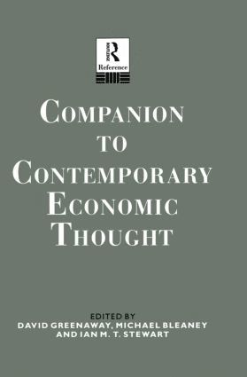 Companion to Contemporary Economic Thought 1