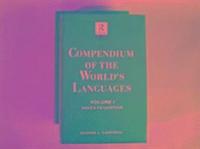 bokomslag Compendium Of The World's Languages