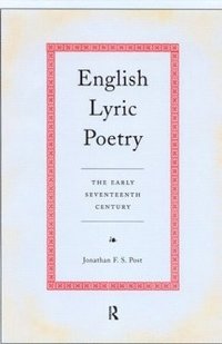 bokomslag English Lyric Poetry