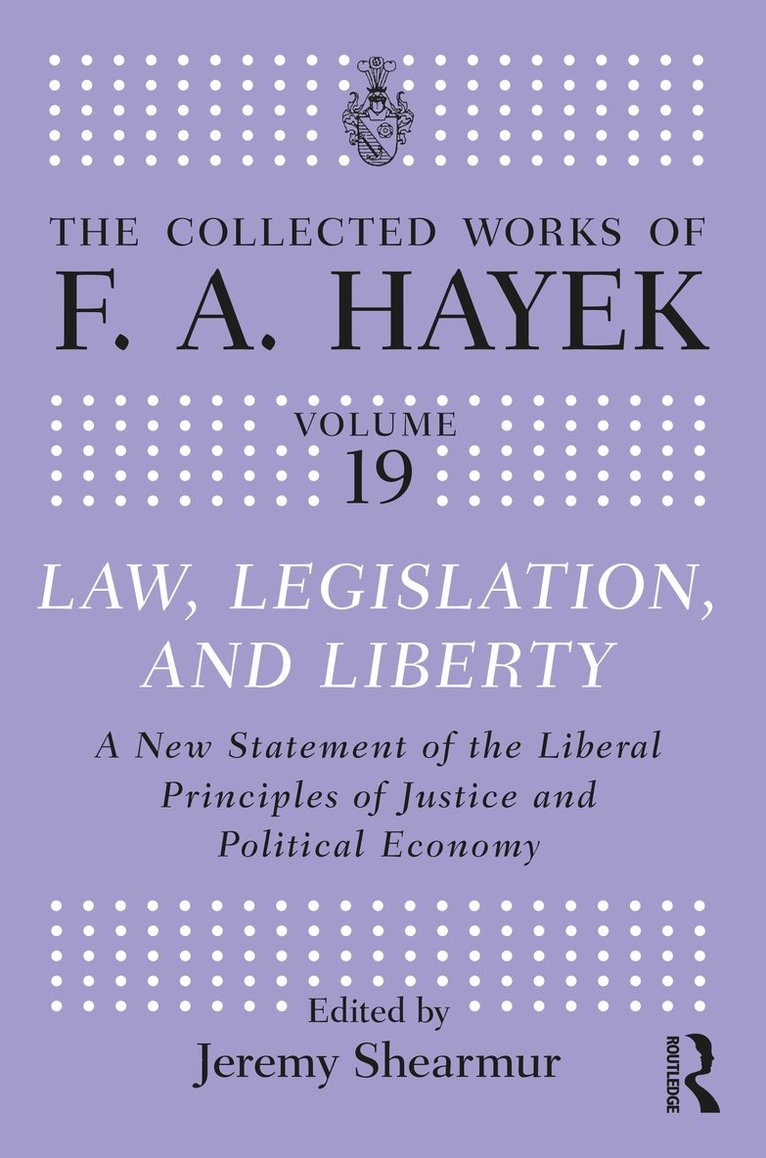 Law, Legislation, and Liberty 1