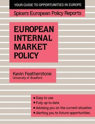 Kevin Featherstone - Spicers;Europ Internal Mar Pol, Häftad